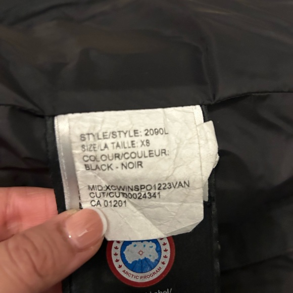 Used Canada Goose Jacket, Style Loretta Parka Heritage (2090L) - Picture 4 of 10